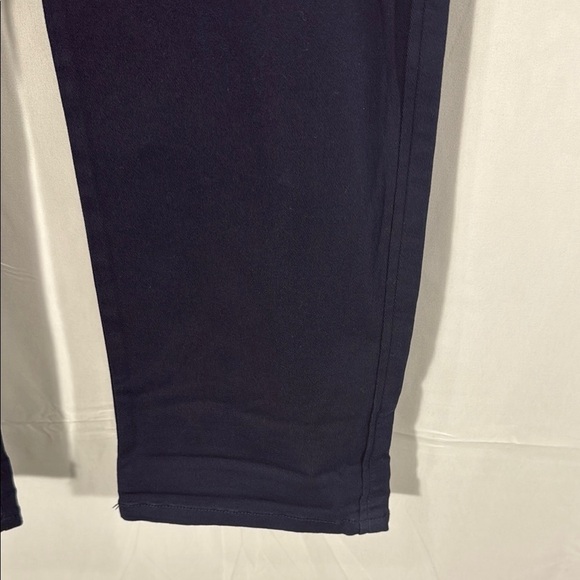 Democracy Michelle Ab Solution Capri Straight Leg Pant Navy Size 12 - Picture 5 of 10